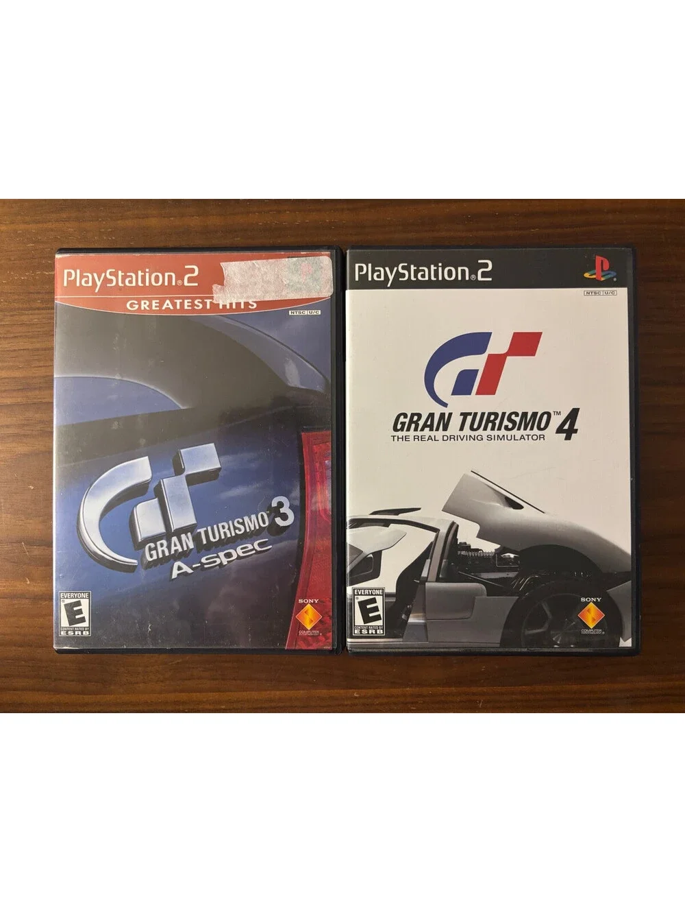 Gran Turismo 3 A-Spec & Gran Turismo 4 (Sony PlayStation 2, PS2)